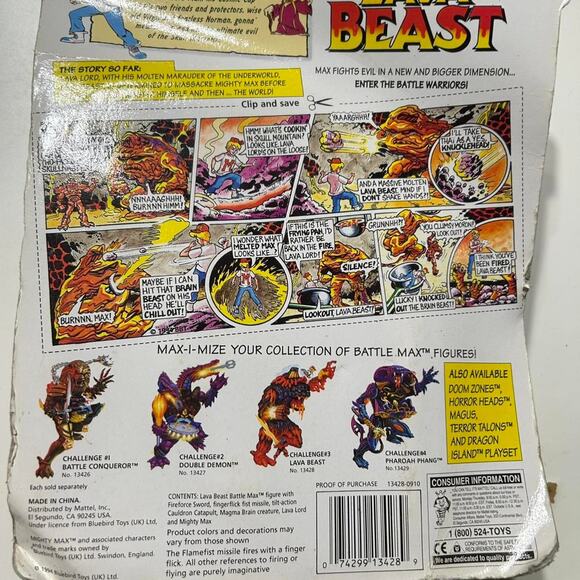 Vintage 1994 mighty max - Picture 8 of 8